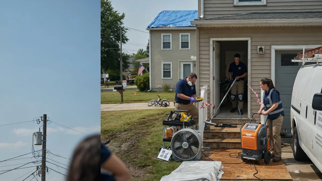Water Damage Repair in Rootstown, OH near me